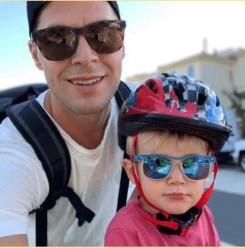 Billy McKeague with son Billy McKeague